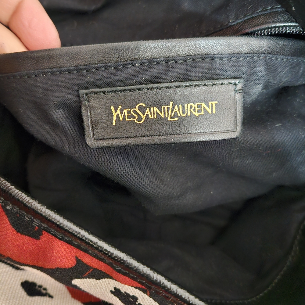 Yves Saint Laurent Poppy Roady Hobo Bag - Picture 7 of 9